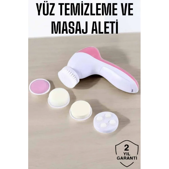 Mey İthalat® Uzun Pil Ömrü ve Etkili Sonuçlar Sunan 5 Fonksiyonlu Cilt Bakım Cihazı