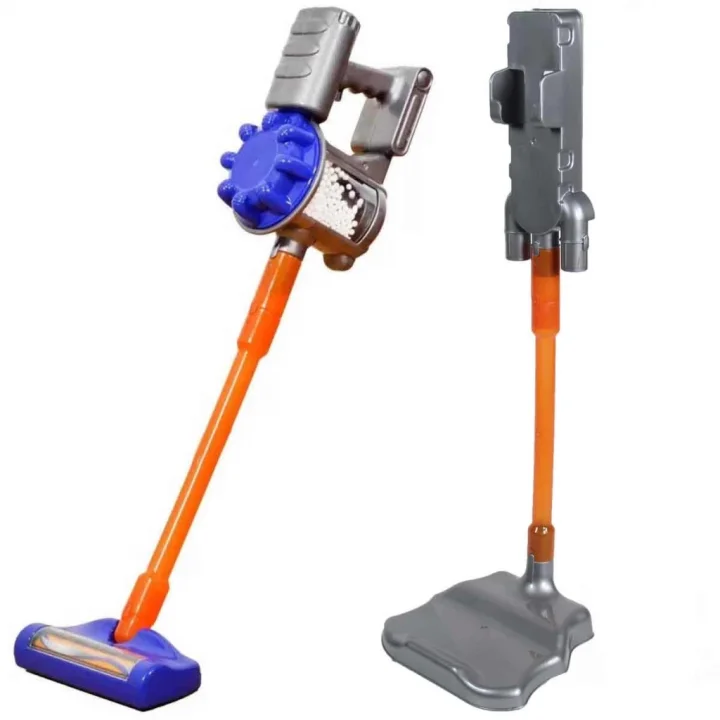 Mey İthalat® Vacuum Cleaner Pilli Kablosuz Oyuncak Dikey Standlı Elektrik Süpürgesi