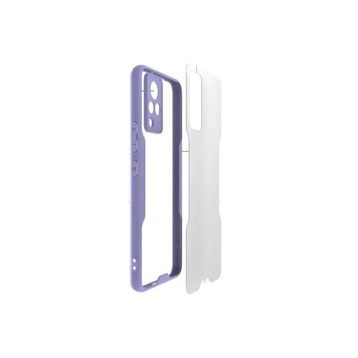 Mey İthalat®  Vivo V21 Kılıf Platin Silikon - Siyah