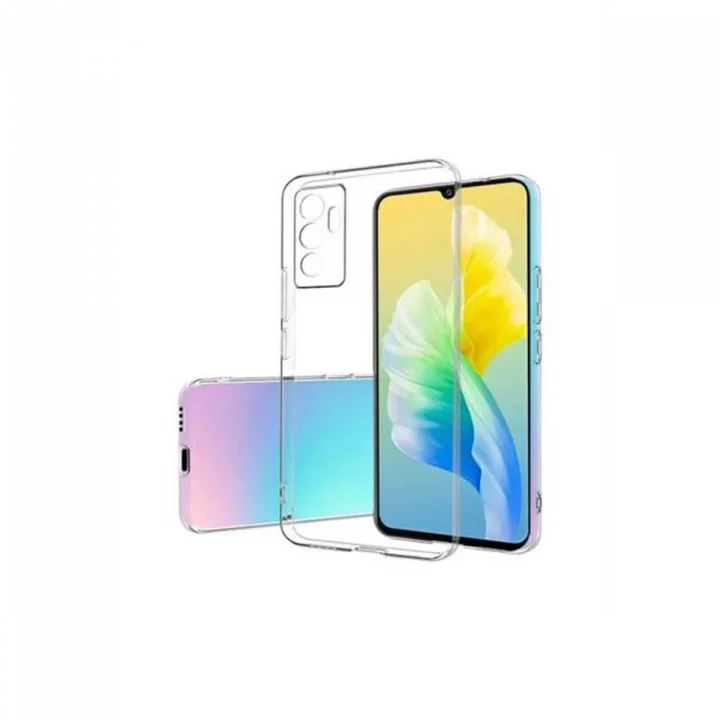 Mey İthalat®  Vivo V23 5G Kılıf Lüx Şeffaf Silikon