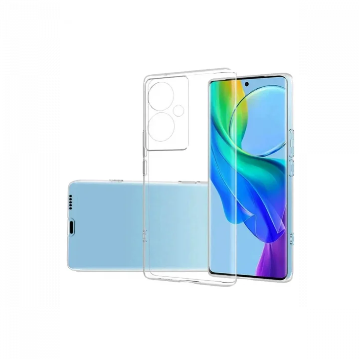 Mey İthalat®  Vivo V29 Lite Kılıf Lüx Şeffaf Silikon
