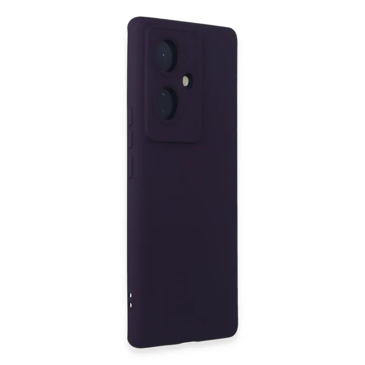 Mey İthalat®  Vivo V29 Lite Kılıf Nano içi Kadife Silikon - Mor