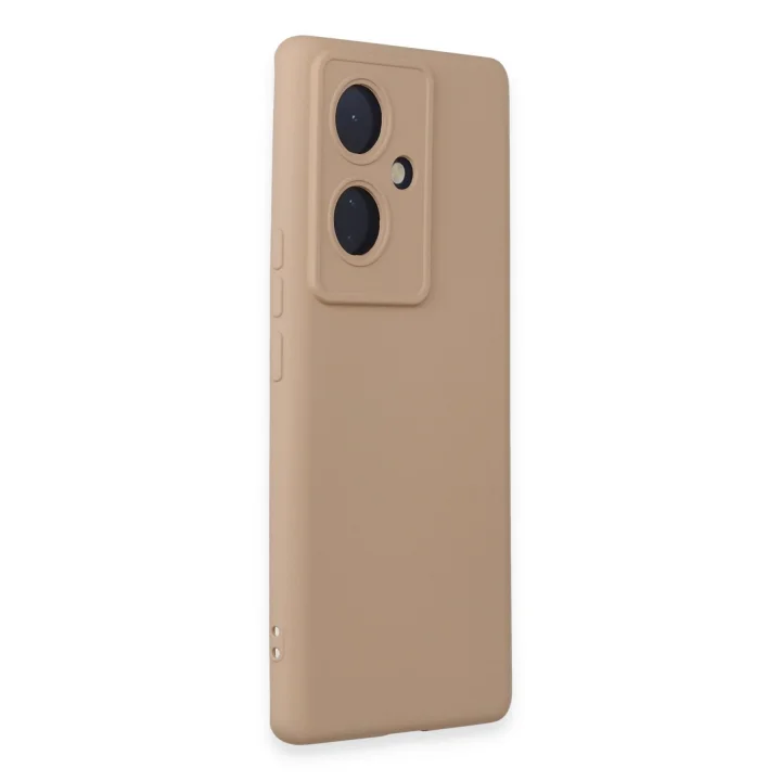 Mey İthalat®  Vivo V29 Lite Kılıf Nano içi Kadife Silikon - Pudra