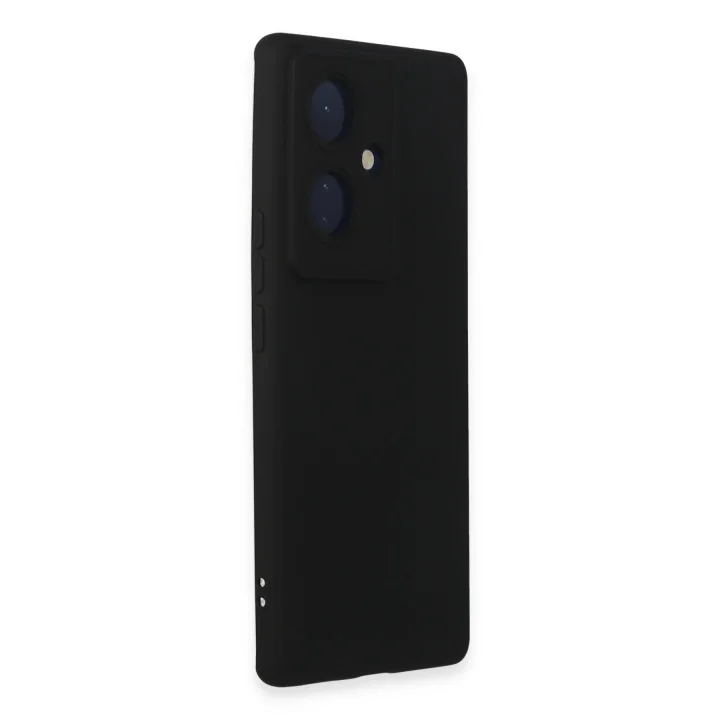 Mey İthalat®  Vivo V29 Lite Kılıf Nano içi Kadife Silikon - Siyah