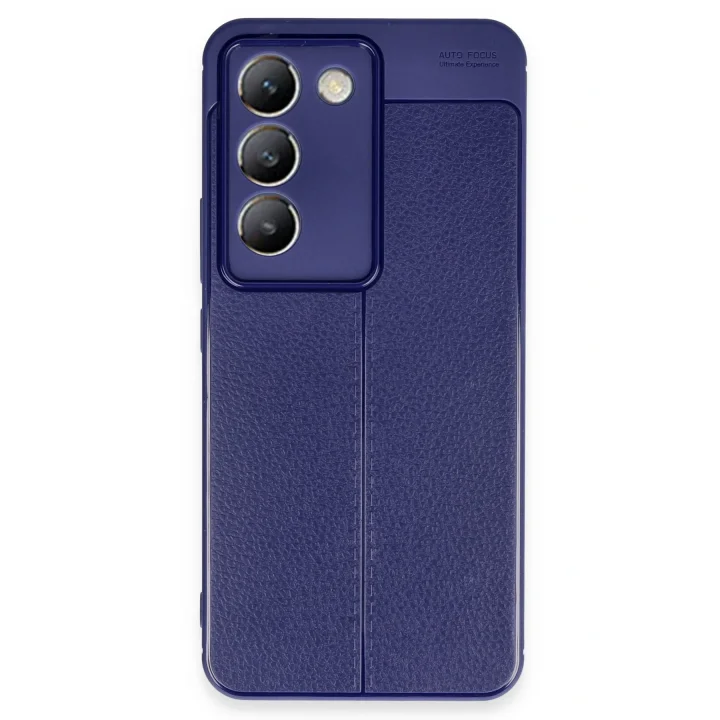Mey İthalat®  Vivo V30 Lite 4G Kılıf Auto Focus Kapak - Lacivert