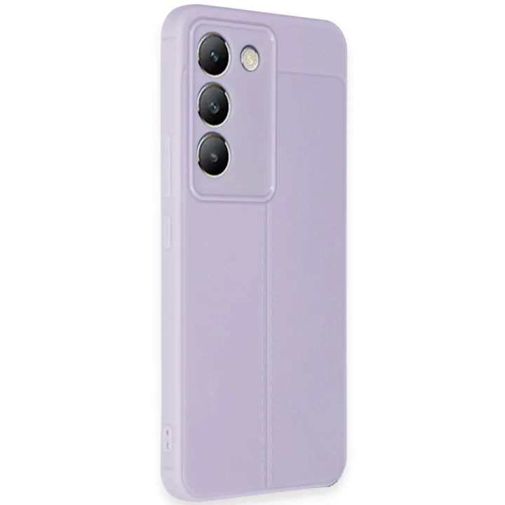 Mey İthalat®  Vivo V30 Lite 4G Kılıf Auto Focus Kapak - Lila