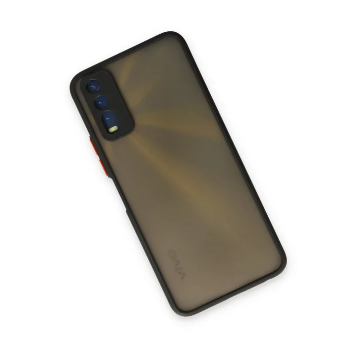 Mey İthalat®  Vivo Y11S Kılıf Montreal Silikon Kapak - Siyah