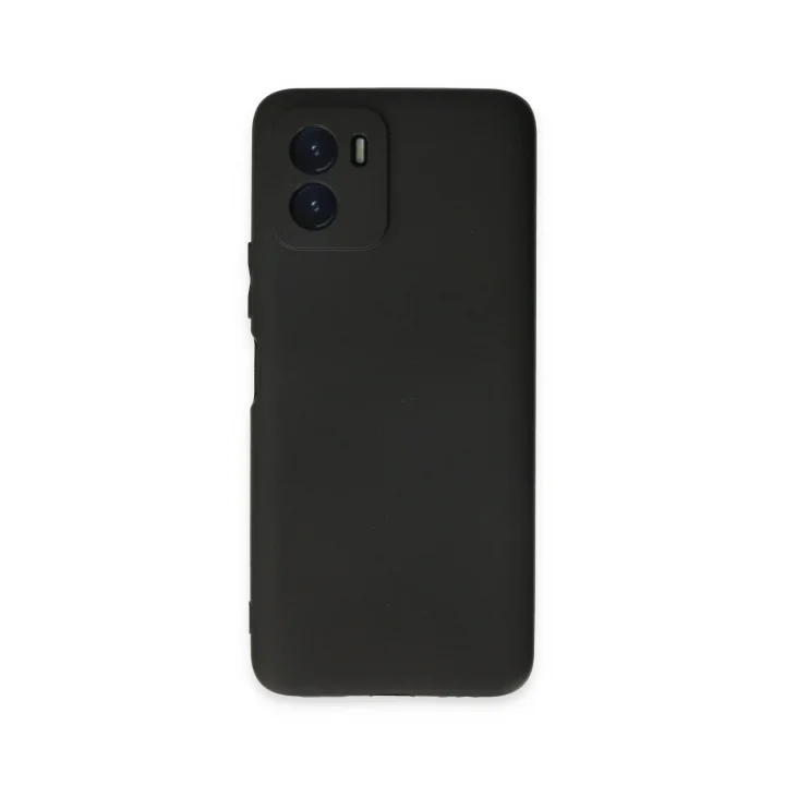 Mey İthalat®  Vivo Y15S Kılıf First Silikon - Siyah