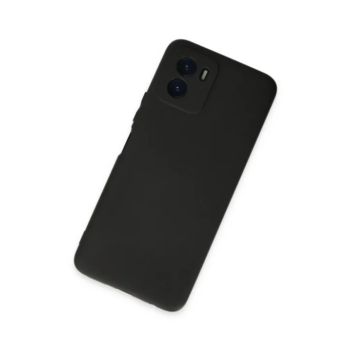 Mey İthalat®  Vivo Y15S Kılıf First Silikon - Siyah