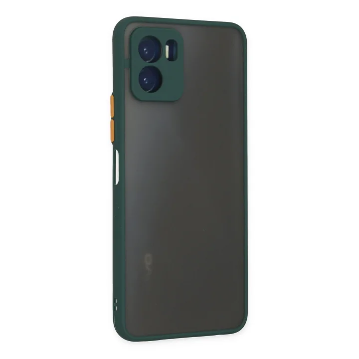 Mey İthalat®  Vivo Y15S Kılıf Montreal Silikon Kapak - Yeşil