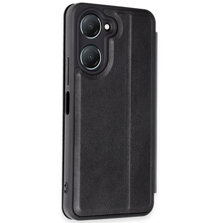 Mey İthalat®  Vivo Y18 Kılıf Flip Cover - Siyah