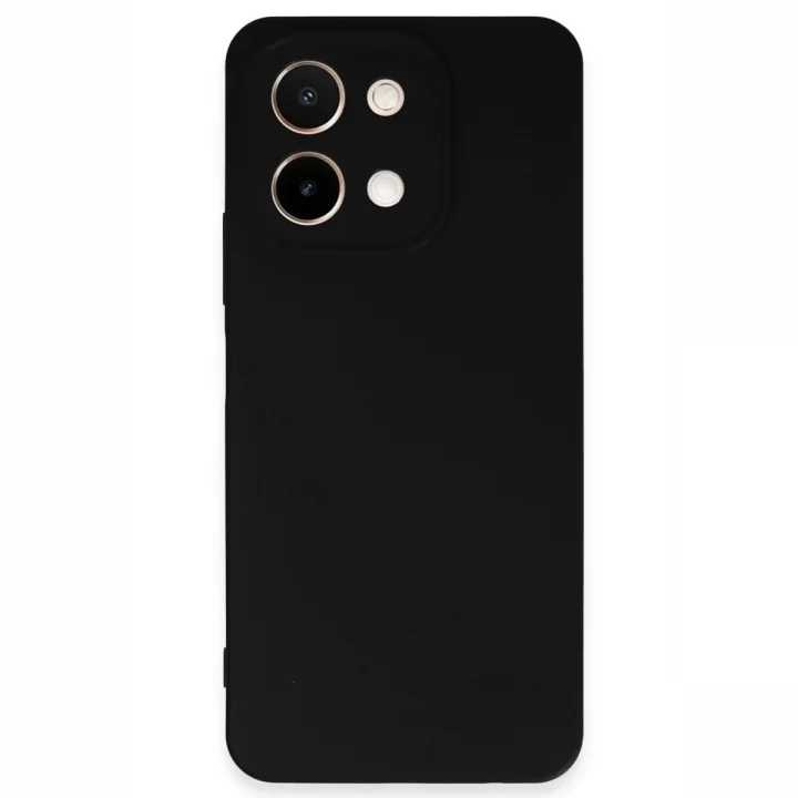 Mey İthalat®  Vivo Y28 Kılıf First Silikon - Siyah