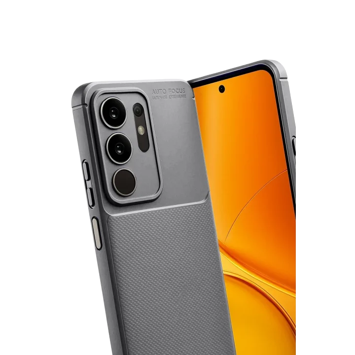 Mey İthalat®  Vivo Y29 4G Auto Focus Karbon Kapak - Gri