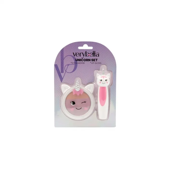 Mey İthalat® VRB47000  - Unicorn Seti (lip gloss+far)