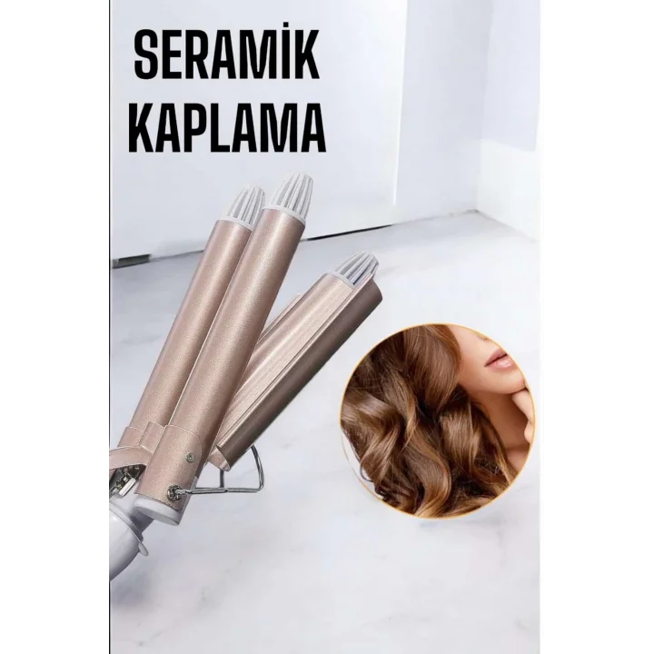 Mey İthalat® Wag Maşa Yüksek Isı Ayarlı Su Dalga Maşası