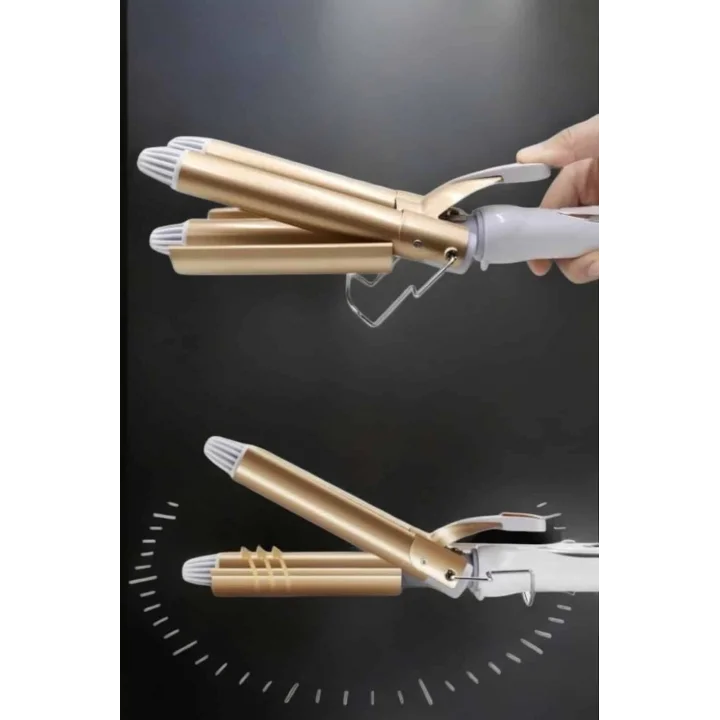 Mey İthalat® Wag Maşa Yüksek Isı Ayarlı Su Dalga Maşası