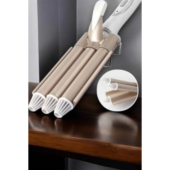 Mey İthalat® Wag Maşa Yüksek Isı Ayarlı Su Dalga Maşası