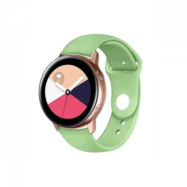 Mey İthalat®  Watch 20mm Klasik Kordon - Açık Yeşil