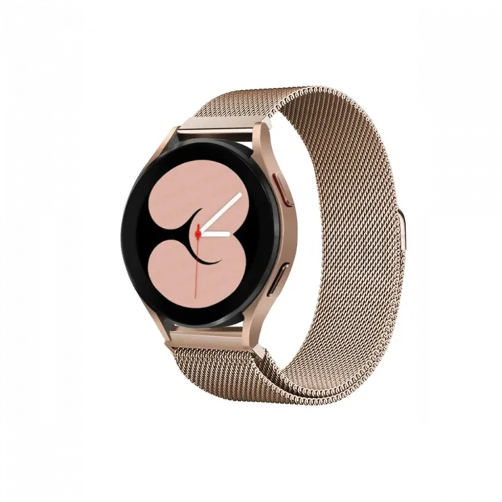 Mey İthalat®  Watch 20mm Metal Mıknatıslı Kordon - Bakır