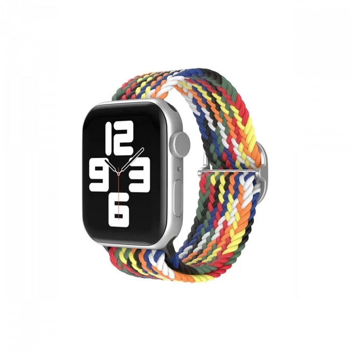 Mey İthalat®  Watch 20mm Star Kordon - Gökkuşağı 1