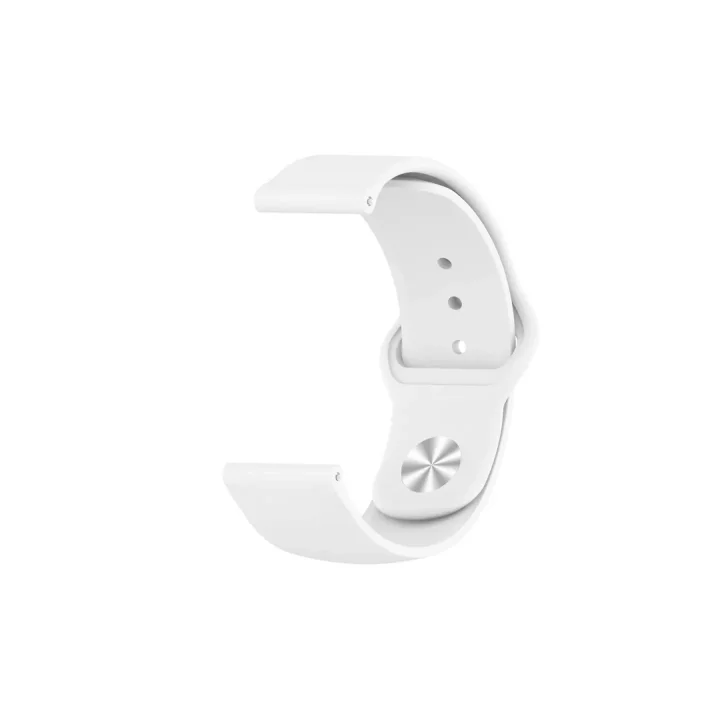 Mey İthalat®  Watch 22mm Klasik Kordon - Beyaz