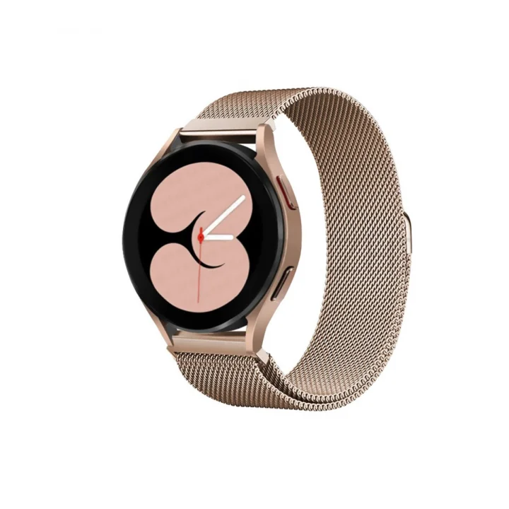 Mey İthalat®  Watch 22mm Metal Mıknatıslı Kordon - Bakır