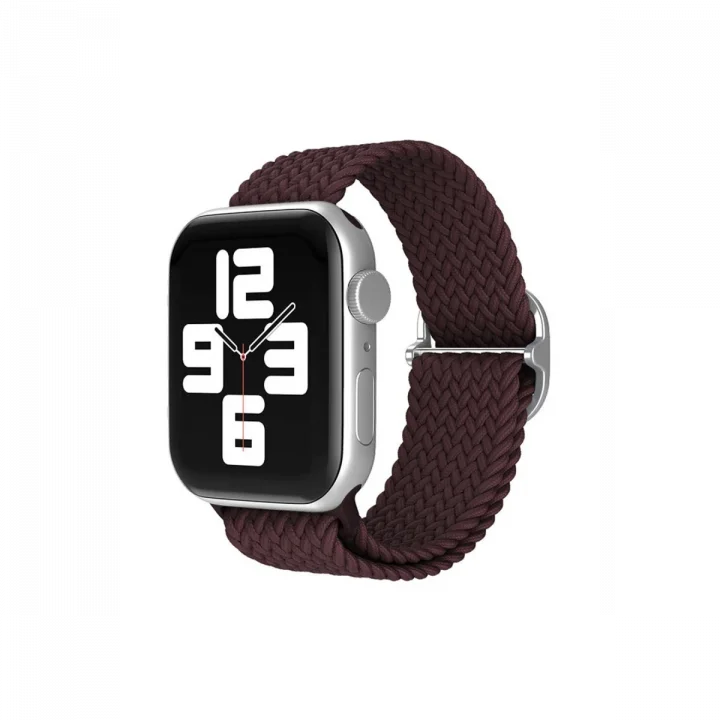 Mey İthalat®  Watch 22mm Star Kordon - Mürdüm