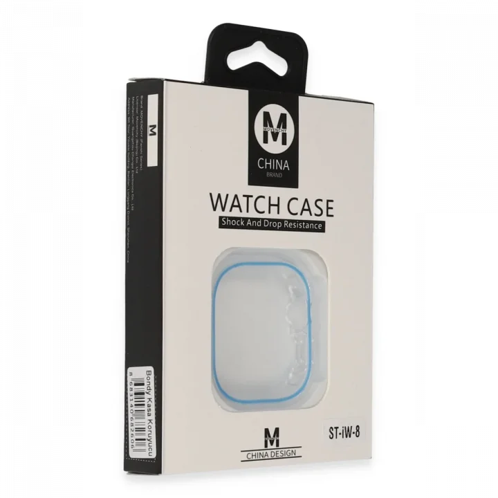 Mey İthalat®  Watch Ultra 49mm Bondy Kasa Koruyucu - Mavi