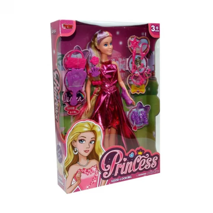 Mey İthalat® WG-66765 Kutulu 29cm Aksesuarlı Moda Bebek - Vardem Oyuncak