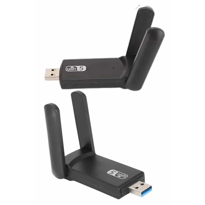 Mey İthalat® Wifi Alıcı Dual Band Usb 3.0 Adaptör Kablosuz Windows 7/8/10/11