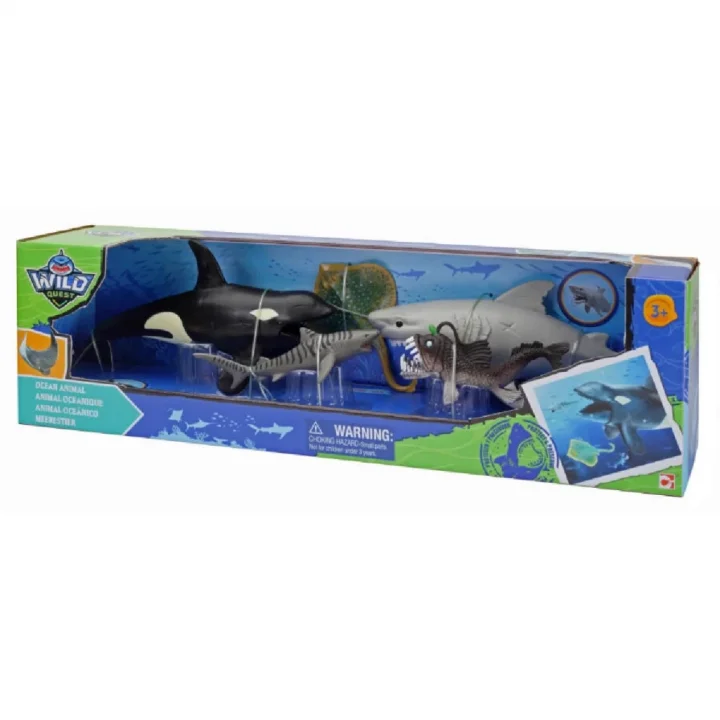 Mey İthalat® Wild Quest Okyanus Hayvanları Oyun Seti 5 parça