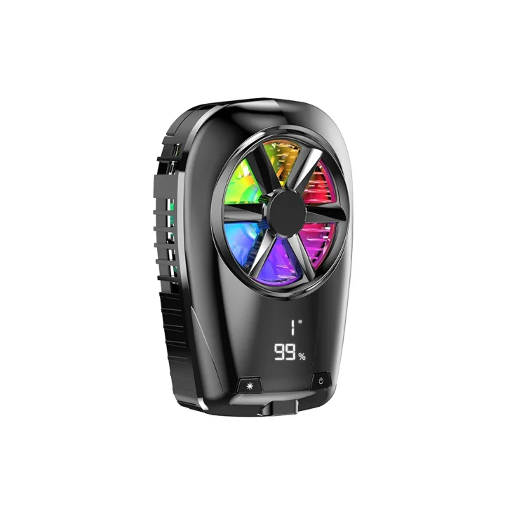 Mey İthalat®  X110 Radyatör Telefon Soğutucu Fan - Siyah