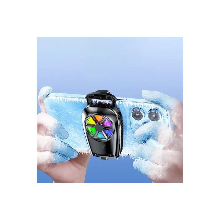 Mey İthalat®  X110 Radyatör Telefon Soğutucu Fan - Siyah