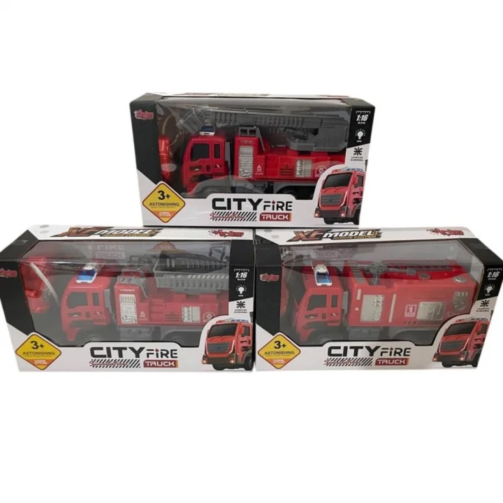Mey İthalat® XF-789-210A-11A-12A UK 1 16 ŞARJLI IŞIKLI İTFAİYE