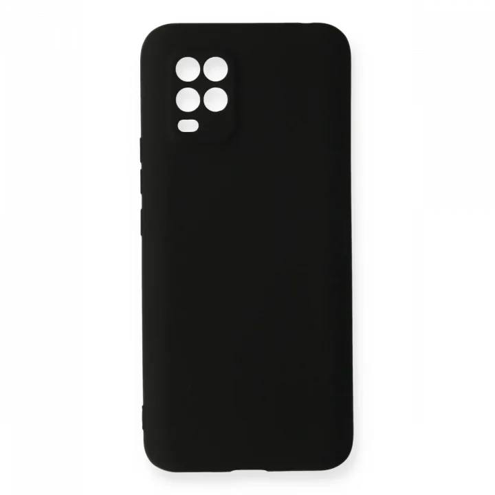 Mey İthalat®  Xiaomi Mi 10 Lite Kılıf First Silikon - Siyah