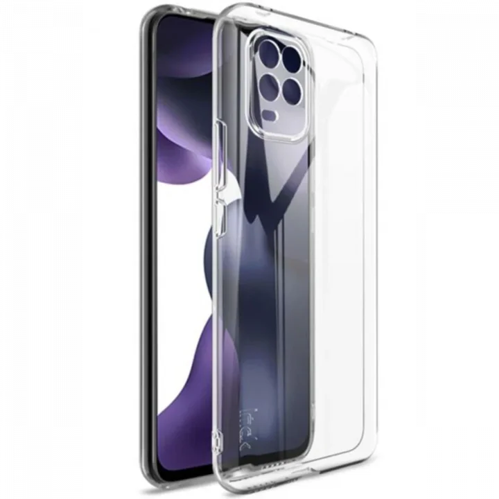 Mey İthalat®  Xiaomi Mi 10 Lite Kılıf Lüx Şeffaf Silikon - Şeffaf