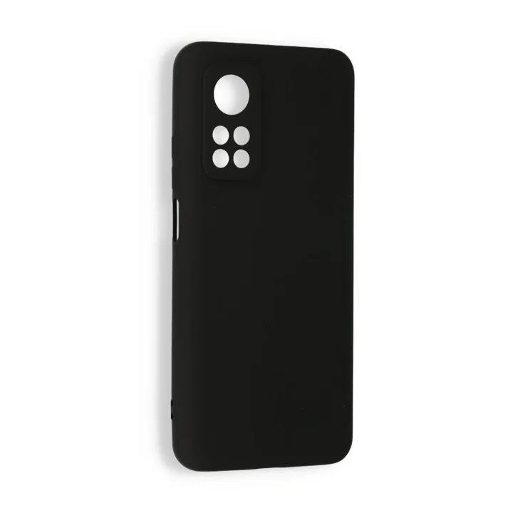 Mey İthalat®  Xiaomi Mi 10T Kılıf Nano içi Kadife Silikon - Siyah