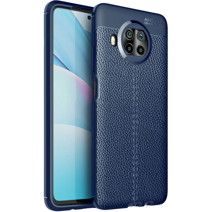 Mey İthalat®  Xiaomi Mi 10T Lite Kılıf Auto Focus Kapak - Lacivert
