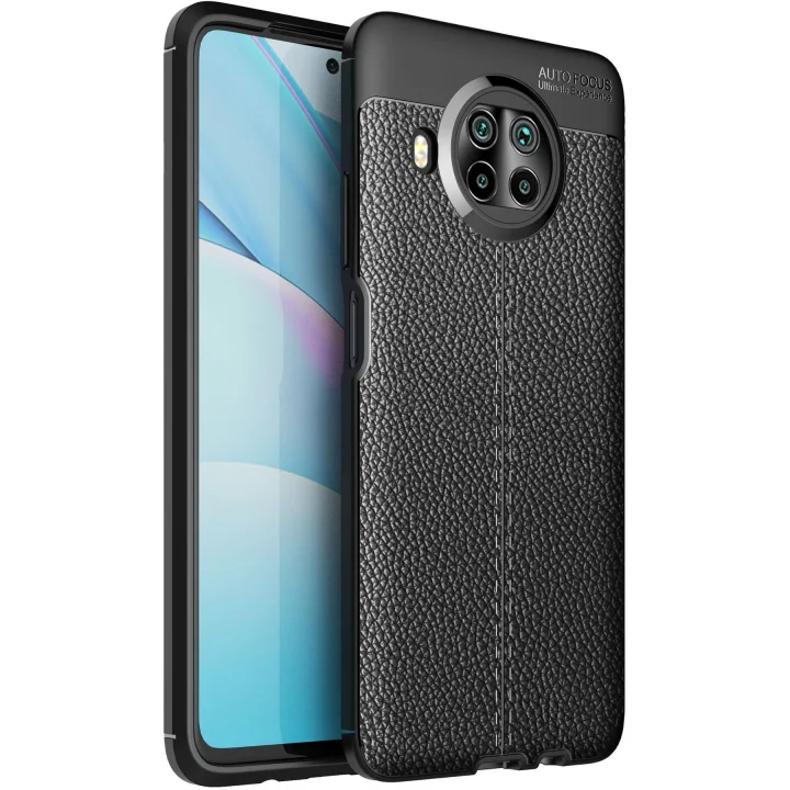 Mey İthalat®  Xiaomi Mi 10T Lite Kılıf Auto Focus Kapak - Siyah