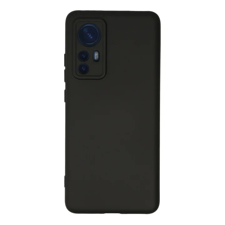Mey İthalat®   Mi 12 Kılıf Nano içi Kadife Silikon - Siyah