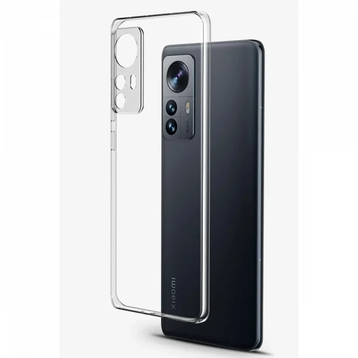 Mey İthalat®   Mi 12 Lite Kılıf Lüx Şeffaf Silikon