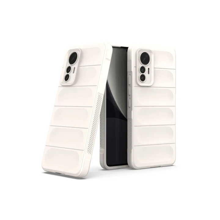 Mey İthalat®  Xiaomi Mi 12 Lite Kılıf Optimum Silikon - Krem