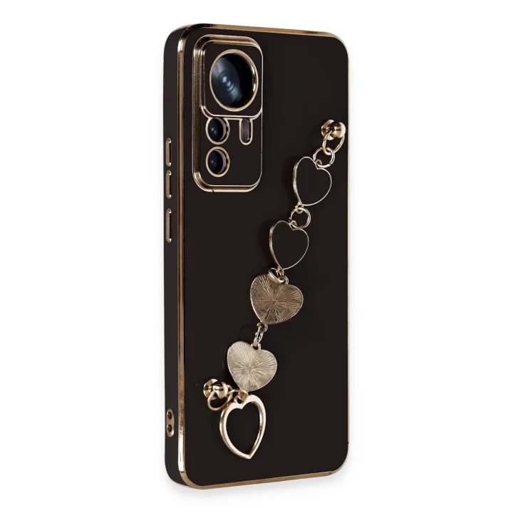 Mey İthalat®  Xiaomi Mi 12T Pro Kılıf Esila Silikon - Siyah