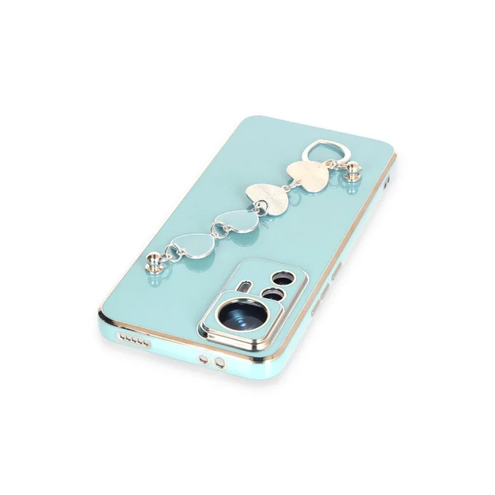 Mey İthalat®  Xiaomi Mi 12T Pro Kılıf Esila Silikon - Su Yeşili