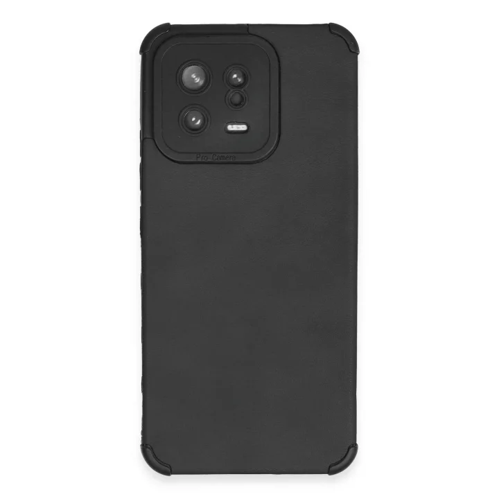 Mey İthalat®  Xiaomi Mi 13 Kılıf Loop Deri Silikon - Siyah