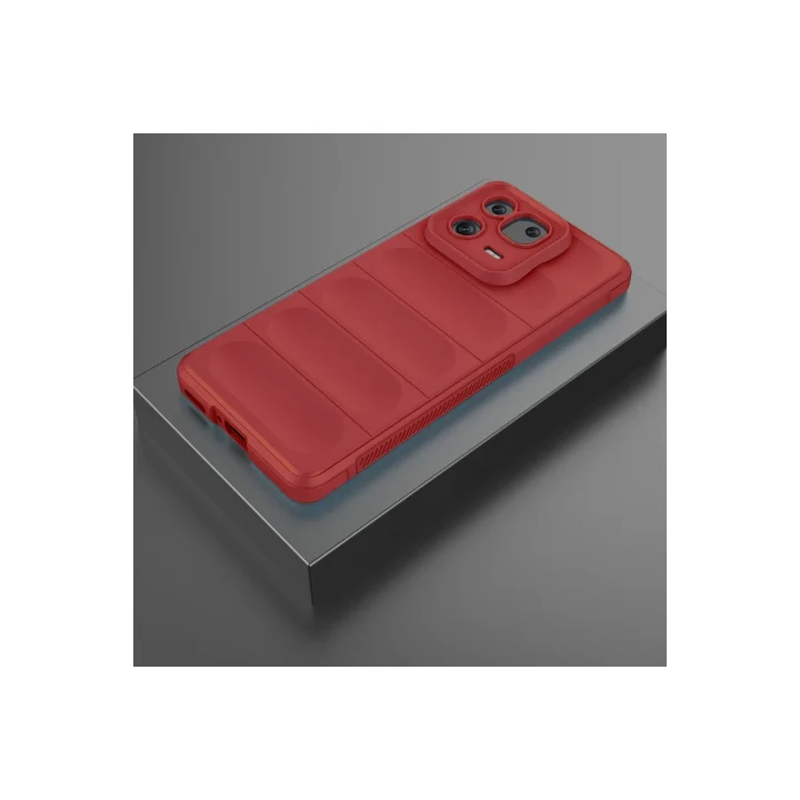 Mey İthalat®  Xiaomi Mi 13 Kılıf Optimum Silikon - Kırmızı