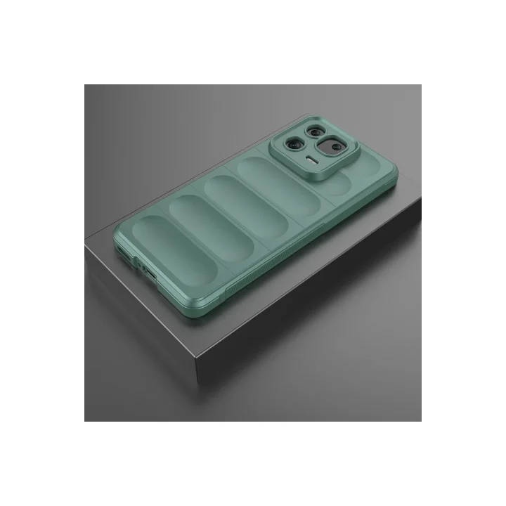 Mey İthalat®  Xiaomi Mi 13 Kılıf Optimum Silikon - Koyu Yeşil