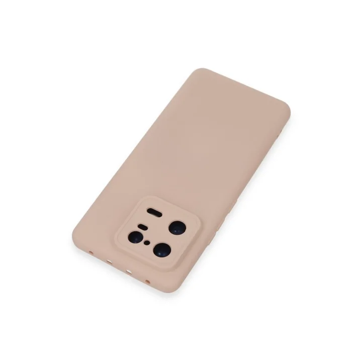 Mey İthalat®  Xiaomi Mi 13 Pro Kılıf Nano içi Kadife Silikon - Pudra