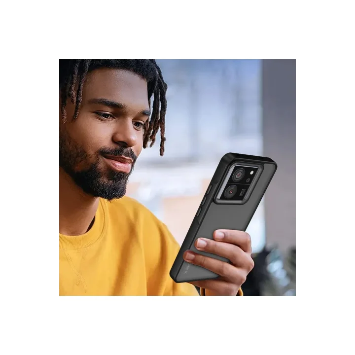 Mey İthalat®  Xiaomi Mi 13T Kılıf Elegant Kapak - Pudra