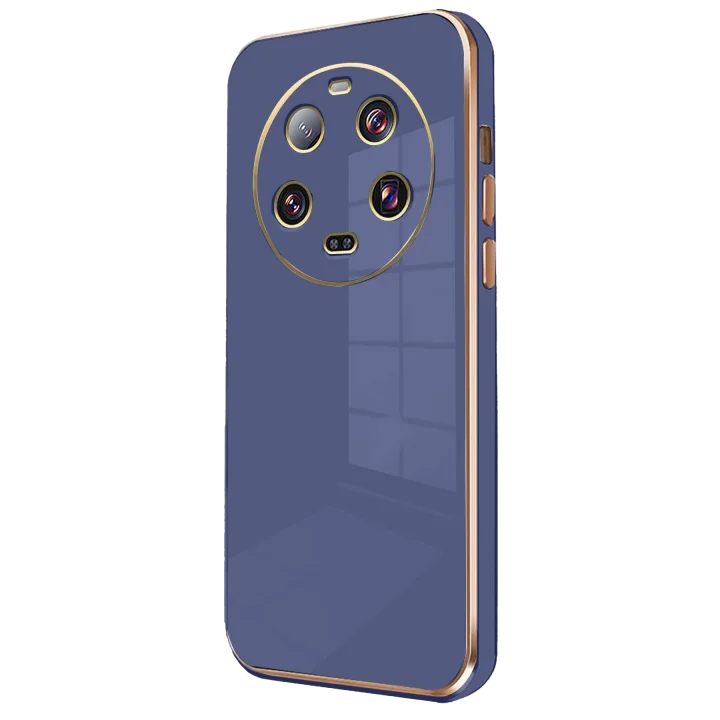 Mey İthalat®  Xiaomi Mi 14 Ultra Kılıf Volet Silikon - Mavi